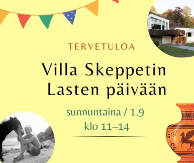 Lasten päivä Villa Skeppetissä 1.9.2024 klo 11-14